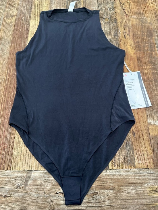 lululemon athletica Tops - lululemon athletica Black High-Neck Nulu™ Bodysuit